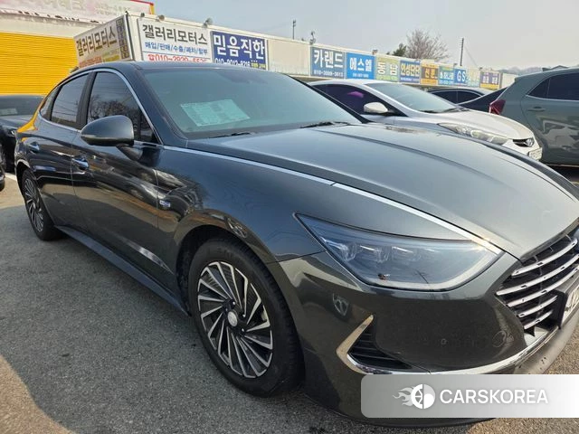 Hyundai Sonata Hybrid (DN8) 2019 Серый из Кореи, фото 3