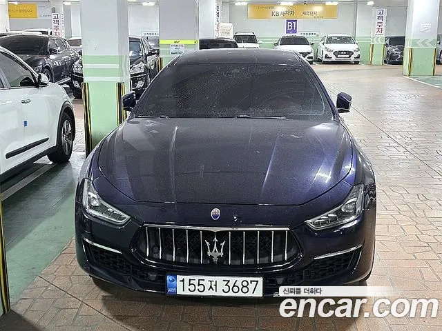 Maserati Ghibli 2019 Синий из Кореи, фото 2