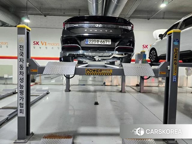 Hyundai Sonata D Edge (DN8) 2023 Черный из Кореи, фото 2