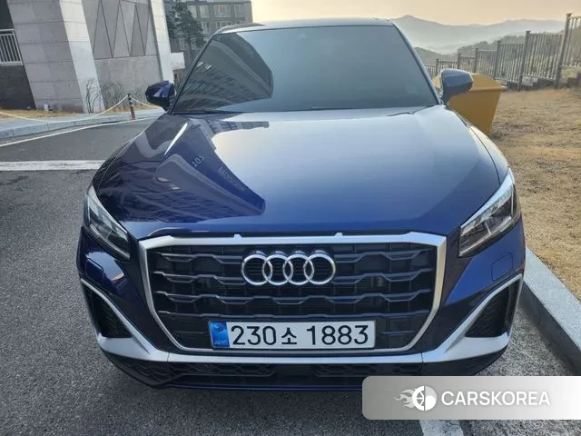 Audi Q2 2023 Синий из Кореи, фото 2