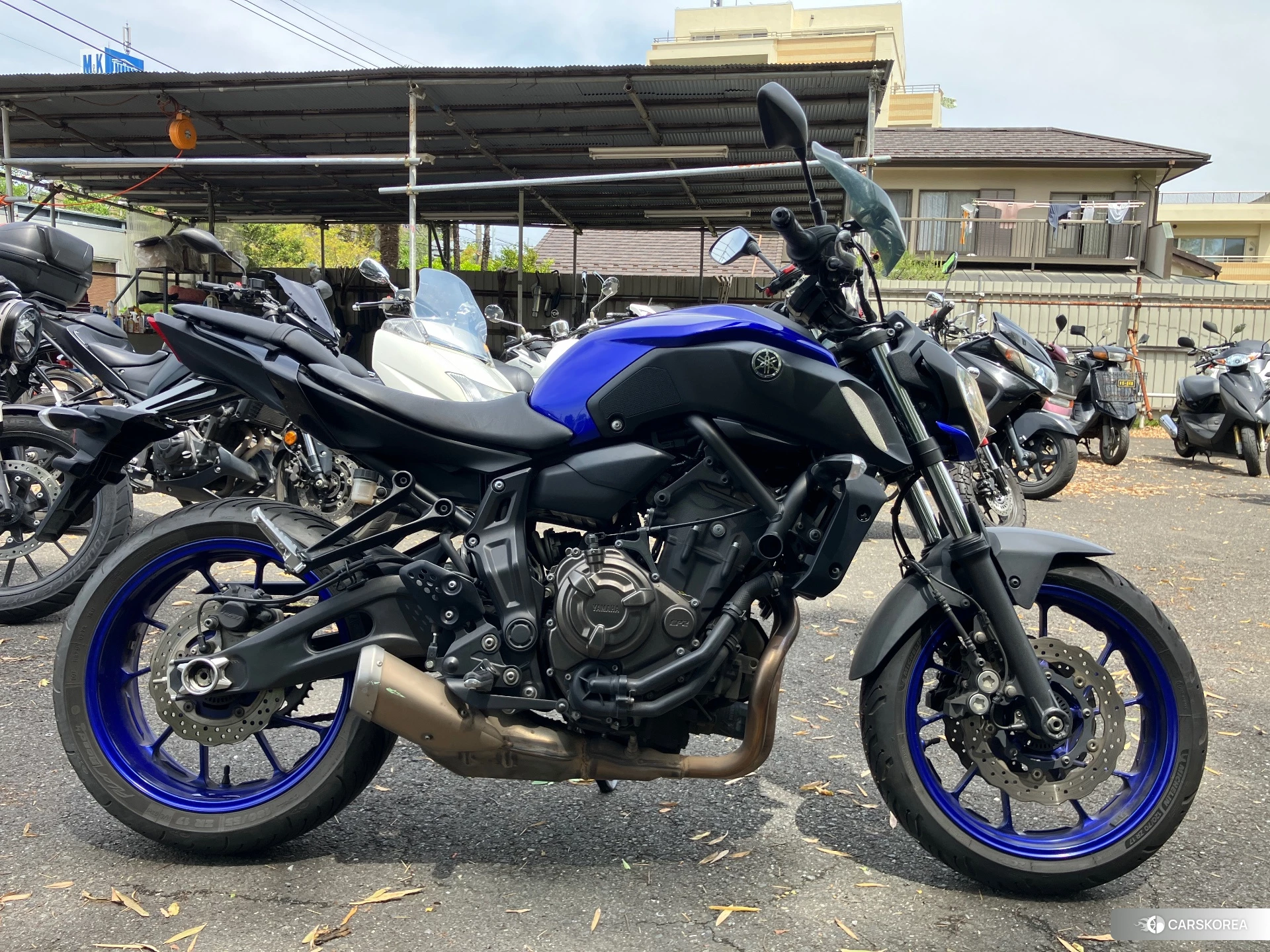 Проданный Yamaha MT-07 ABS id 4236902 из Японии, фото 4