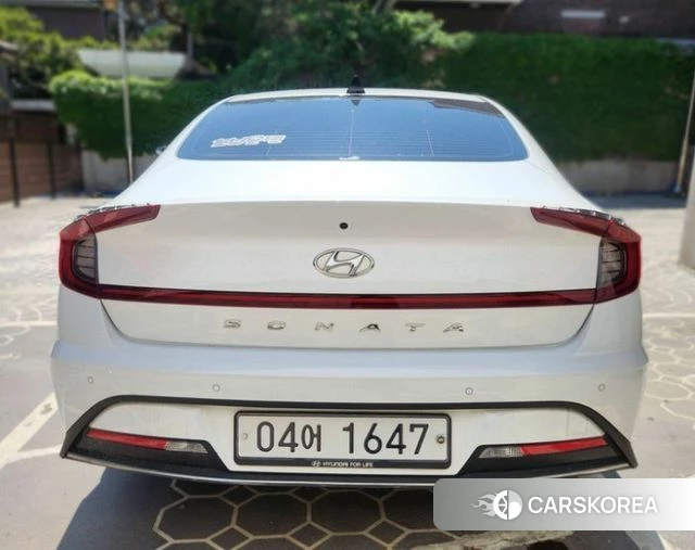 Hyundai Sonata (DN8) 2019 Белый из Кореи, фото 2