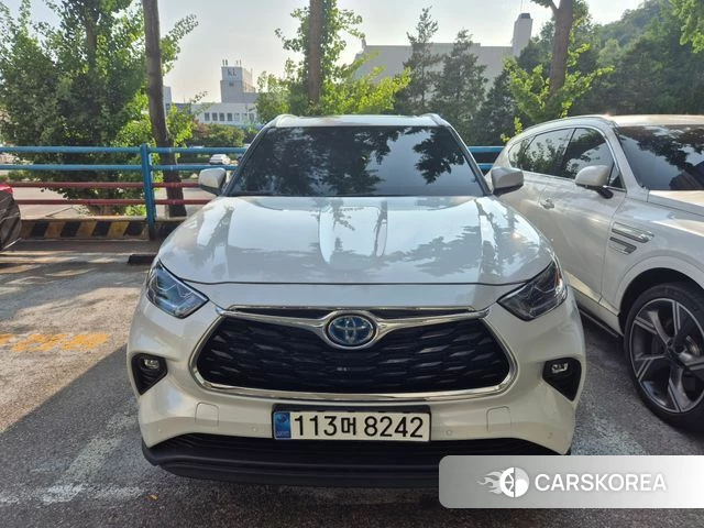 Toyota Highlander 4th Generation 2023 Белый из Кореи, фото 2