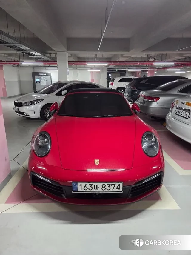 Porsche 911(992) 2024 Красный из Кореи, фото 2