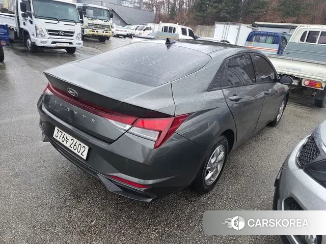 Hyundai Avante (CN7) 2021 Светло-зеленый из Кореи, фото 3