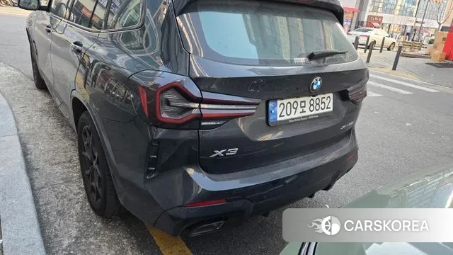 BMW X3 (G01) 2022 Черный из Кореи, фото 4
