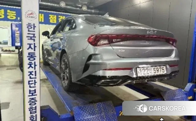 Kia K5 3rd generation 2022 Серый из Кореи, фото 2