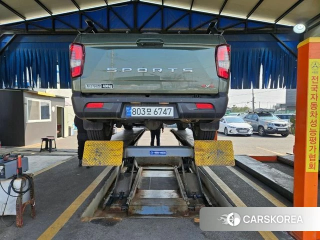 Ssangyong The New Rexton Sport 2023 Зеленый из Кореи, фото 2