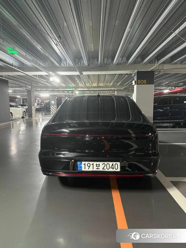 Hyundai Grandeur (GN7) 2022 Черный из Кореи, фото 2