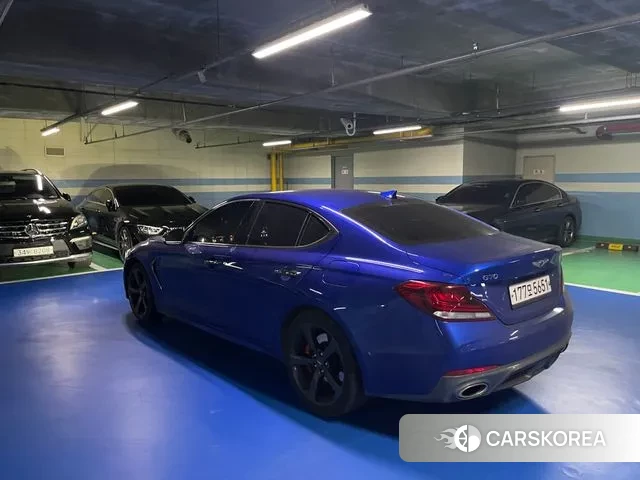 Genesis G70 2019 Синий из Кореи, фото 2