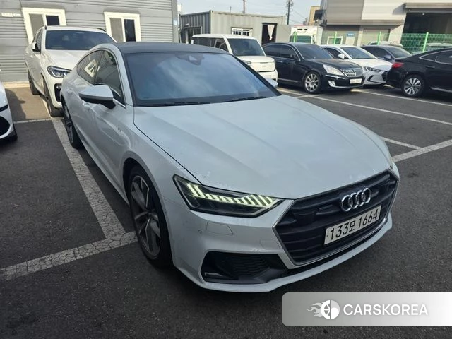 Audi A7 (4K) 2021 Белый из Кореи, фото 4