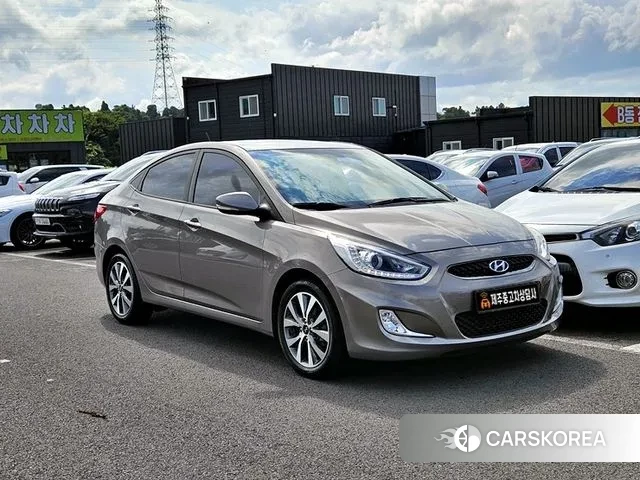 Hyundai Accent (New type) 2018 Песочный из Кореи, фото 6