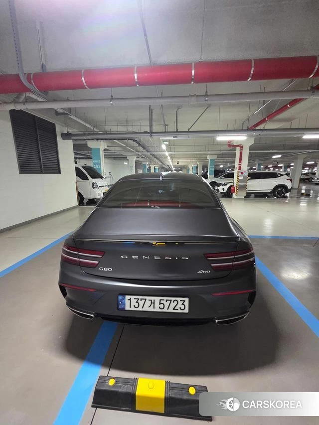 Genesis G80 (RG3) 2021 Черный из Кореи, фото 4