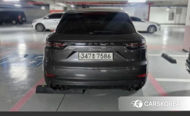 Porsche Cayenne (PO536) 2020 Серый из Кореи, фото 2