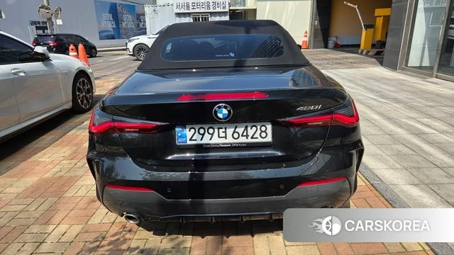 BMW 4 Series (G22) 2024 Черный из Кореи, фото 2