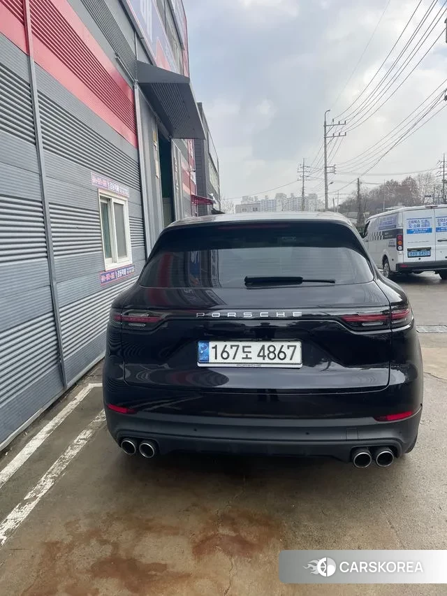 Porsche Cayenne (PO536) 2019 Черный из Кореи, фото 2