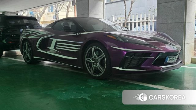 Chevrolet Corvette 2023 Черный из Кореи, фото 2