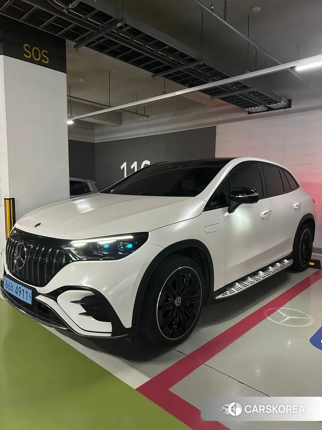 Mercedes-Benz EQE SUV X294 2023 Черный из Кореи, фото 2