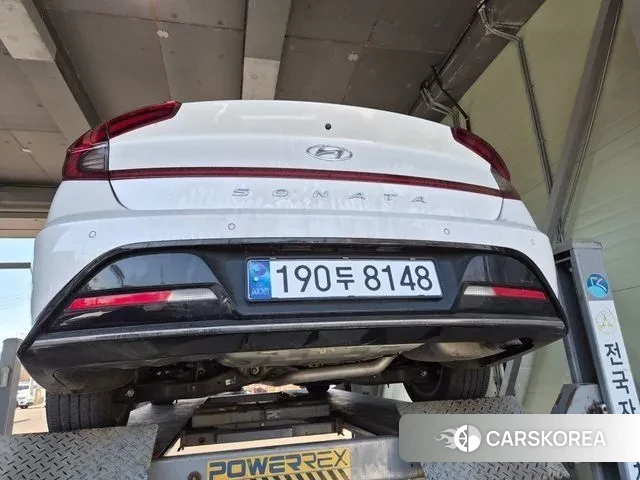 Hyundai Sonata (DN8) 2022 Белый из Кореи, фото 2