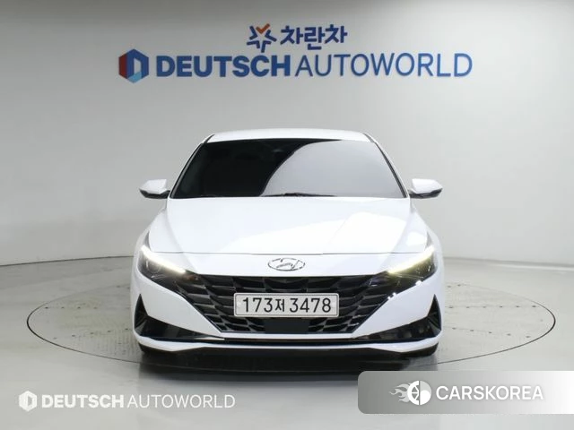 Hyundai Avante (CN7) 2021 Белый из Кореи, фото 5