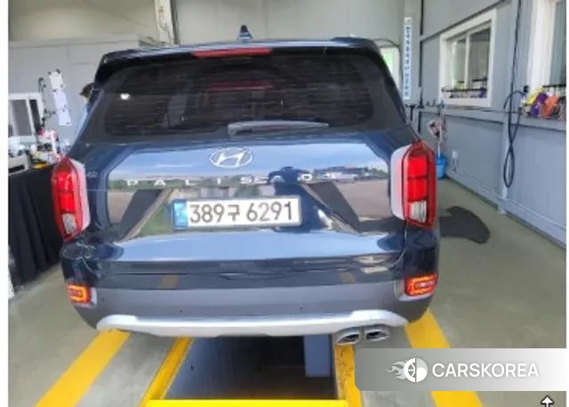 Hyundai Palisade 2021 Синий из Кореи, фото 2