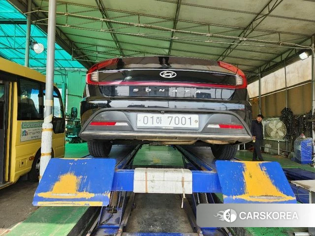 Hyundai Sonata (DN8) 2019 Черный из Кореи, фото 2