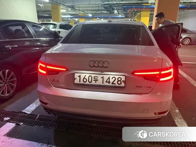 Audi A4 (B9) 2018 Белый из Кореи, фото 2