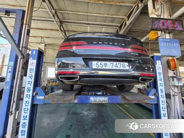 Genesis G90 2019 Черный из Кореи, фото 2