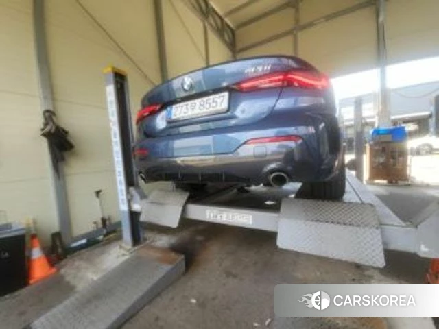 BMW 4 Series (G22) 2023 Синий из Кореи, фото 2