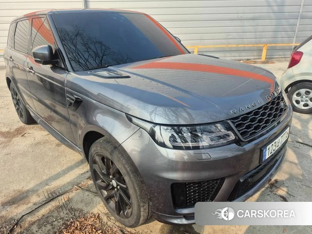 Land Rover Range Rover Sport 2nd Generation 2018 Серый из Кореи, фото 2