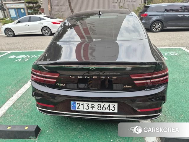 Genesis G80 (RG3) 2024 Черный из Кореи, фото 2