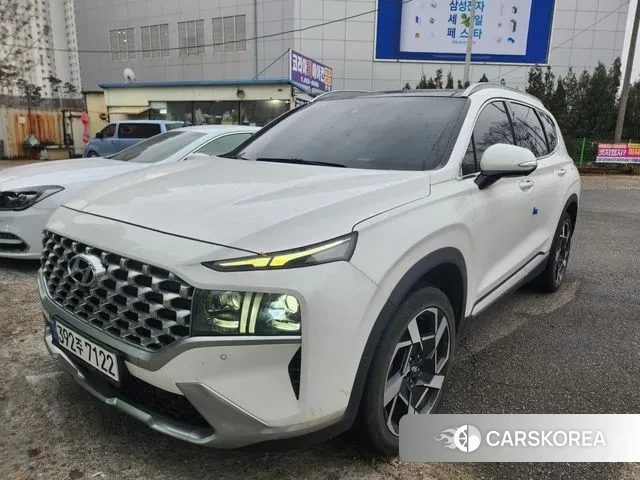 Hyundai The New Santa Fe 2020 Белый из Кореи, фото 3