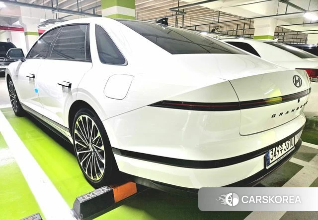 Hyundai Grandeur Hybrid (GN7) 2024 Белый из Кореи, фото 5