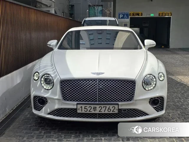 Bentley Continental GT 3rd Generation 2022 Белый из Кореи, фото 6