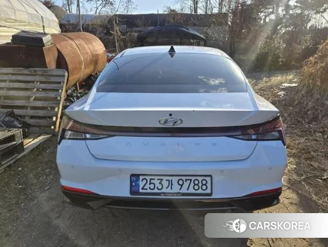 Hyundai Avante (CN7) 2021 Белый из Кореи, фото 2