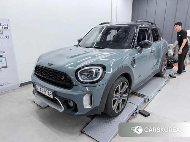 Mini Cooper S Countryman 2022 Темно-зеленый из Кореи, фото 2