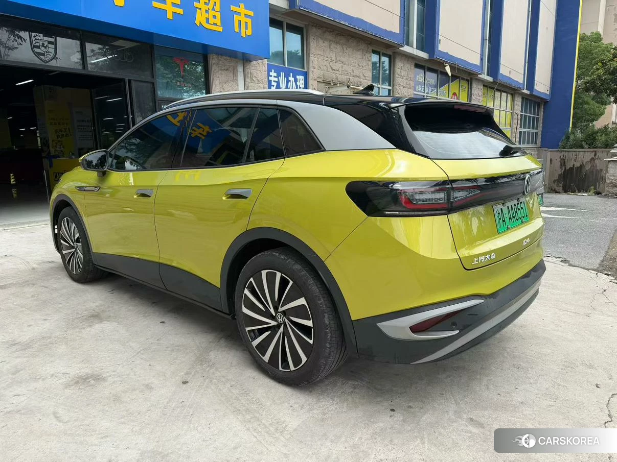 Volkswagen ID.4 X 2021 Желтый из Китая, фото 2