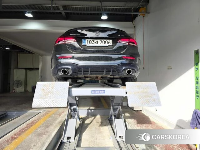 Mercedes-Benz A-Class W177 2021 Черный из Кореи, фото 2