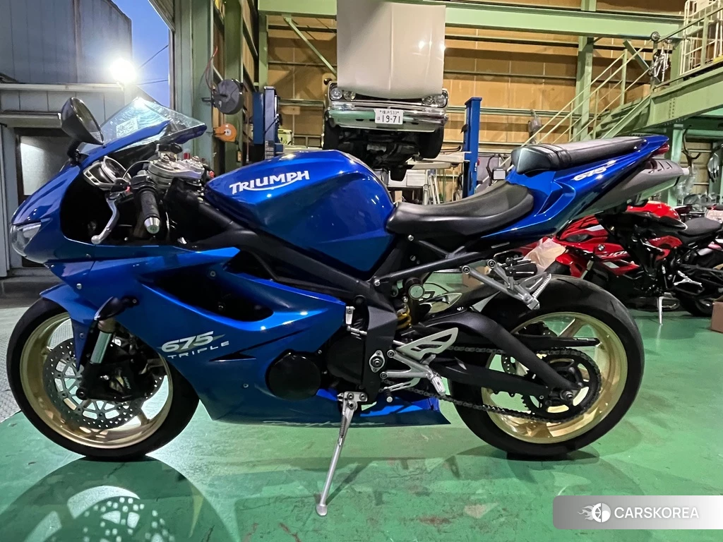 Проданный Triumph DAYTONA 675 2010 из Японии, фото 2