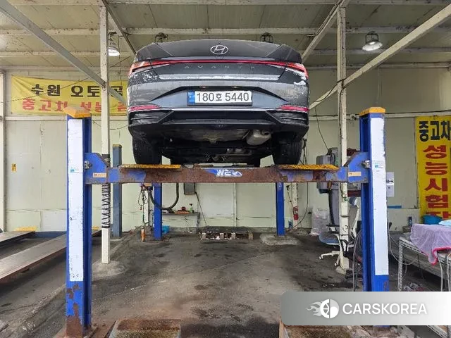 Hyundai Avante (CN7) 2022 Серебристо-серый из Кореи, фото 2