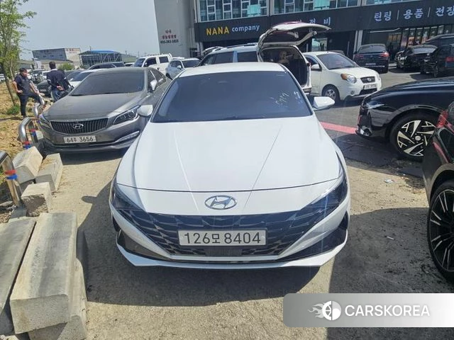 Hyundai Avante (CN7) 2021 Белый из Кореи, фото 6