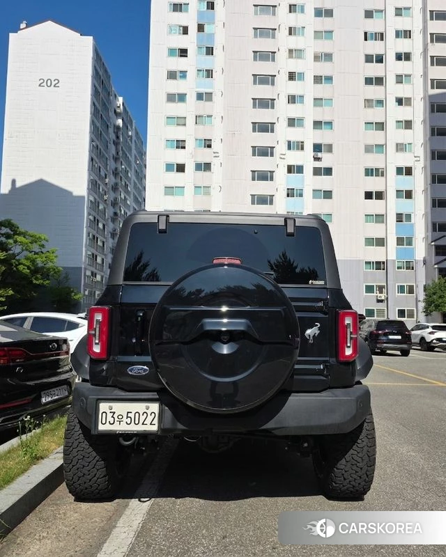 Ford Bronco 6th Generation 2025 Черный из Кореи, фото 2