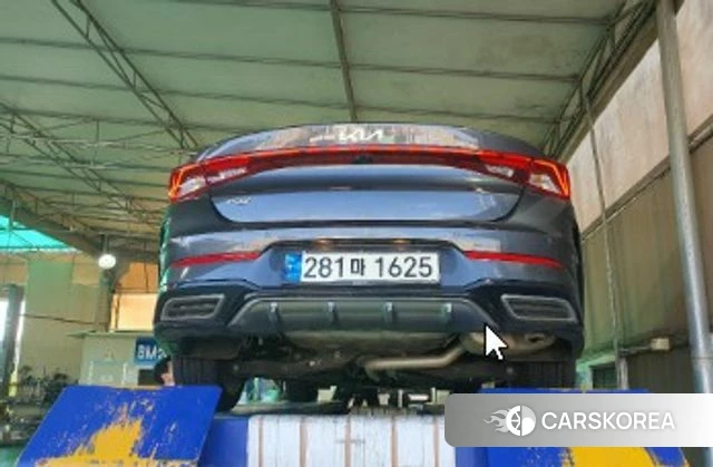 Kia K5 3rd generation 2022 Серый из Кореи, фото 2