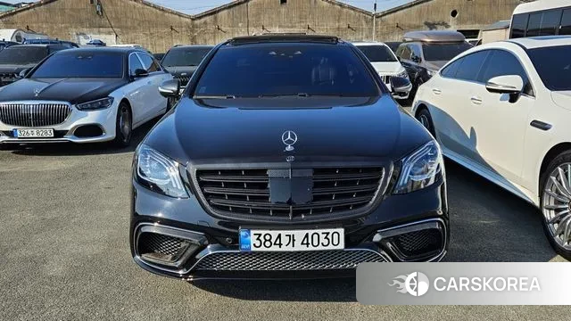 Mercedes-Benz S-Class W222 2018 Черный из Кореи, фото 2