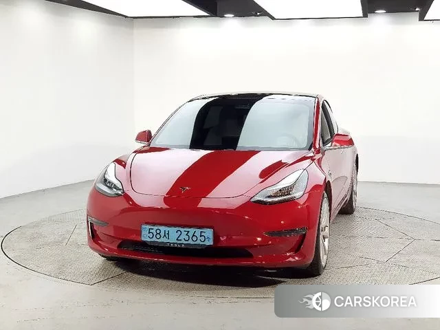 Tesla Model 3 2020 Красный из Кореи, фото 2