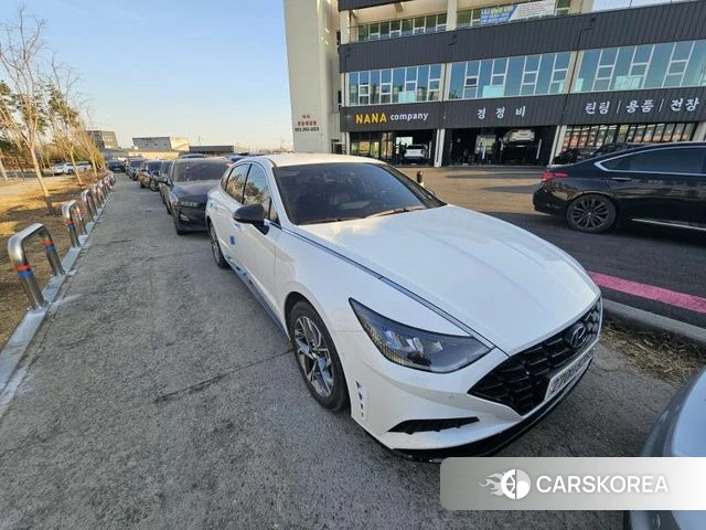 Hyundai Sonata (DN8) 2021 Черный из Кореи, фото 3
