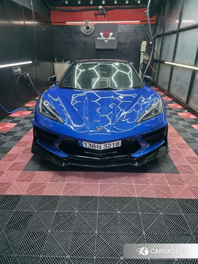 Chevrolet Corvette 2022 Синий из Кореи, фото 2