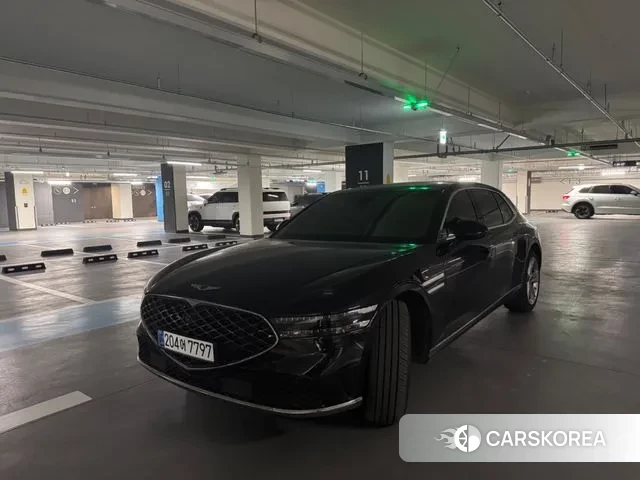 Genesis G90 (RS4) 2022 Черный из Кореи, фото 2