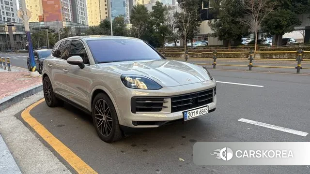 Porsche Cayenne (PO536) 2023 Белый из Кореи, фото 2