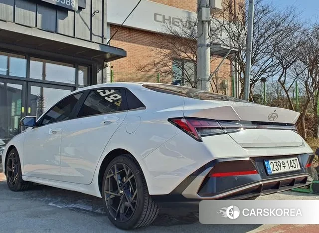 Hyundai The New Avante (CN7) 2023 Белый из Кореи, фото 6